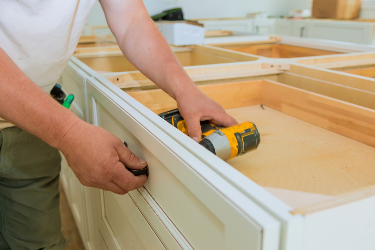 replacing cabinet drawer fronts