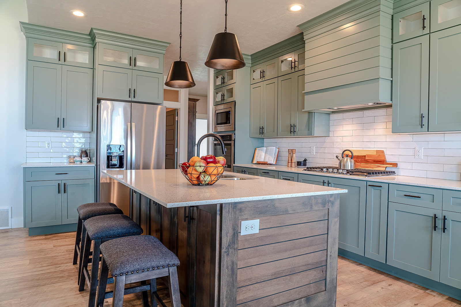 modern farmhouse kitchen cabinet colors