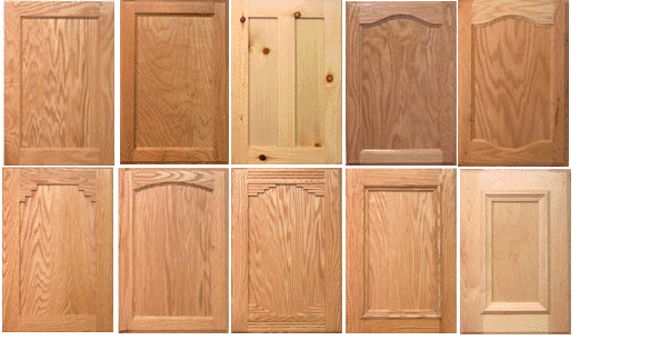 Raised Square Custom Cabinet Doors  1/4 Outside Edge - Cabinet Doors 'N'  More