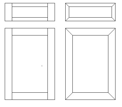 What Is A Mitered Cabinet Door And How