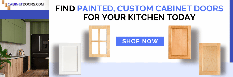 Shop painted custom cabinet doors for you kitchen with CabinetDoors.com