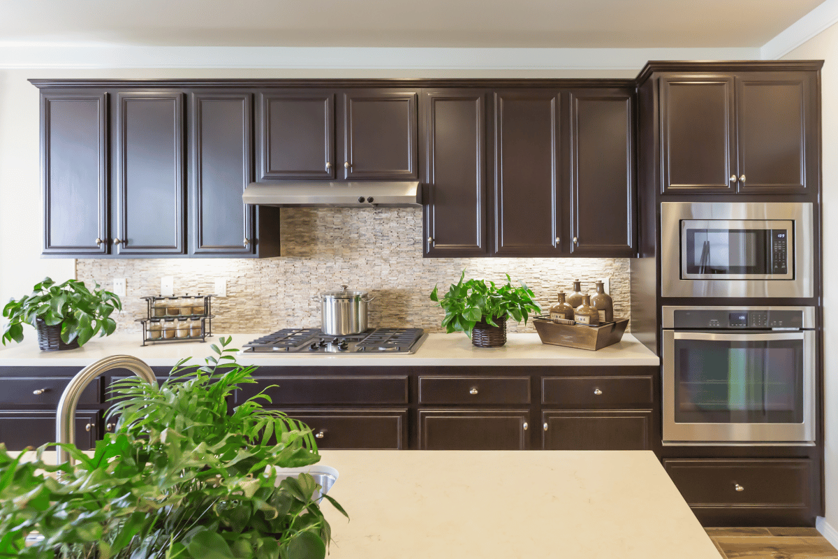 Kitchen Cabinet Color Trends 2024 Rich Brown Cabinets 