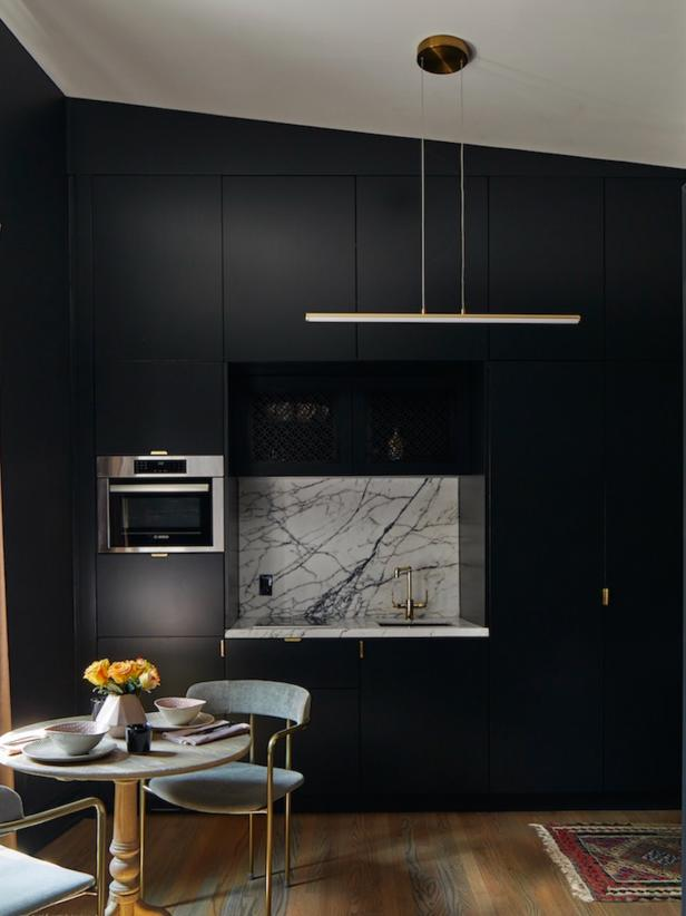 black modern cabinet design ideas 2023