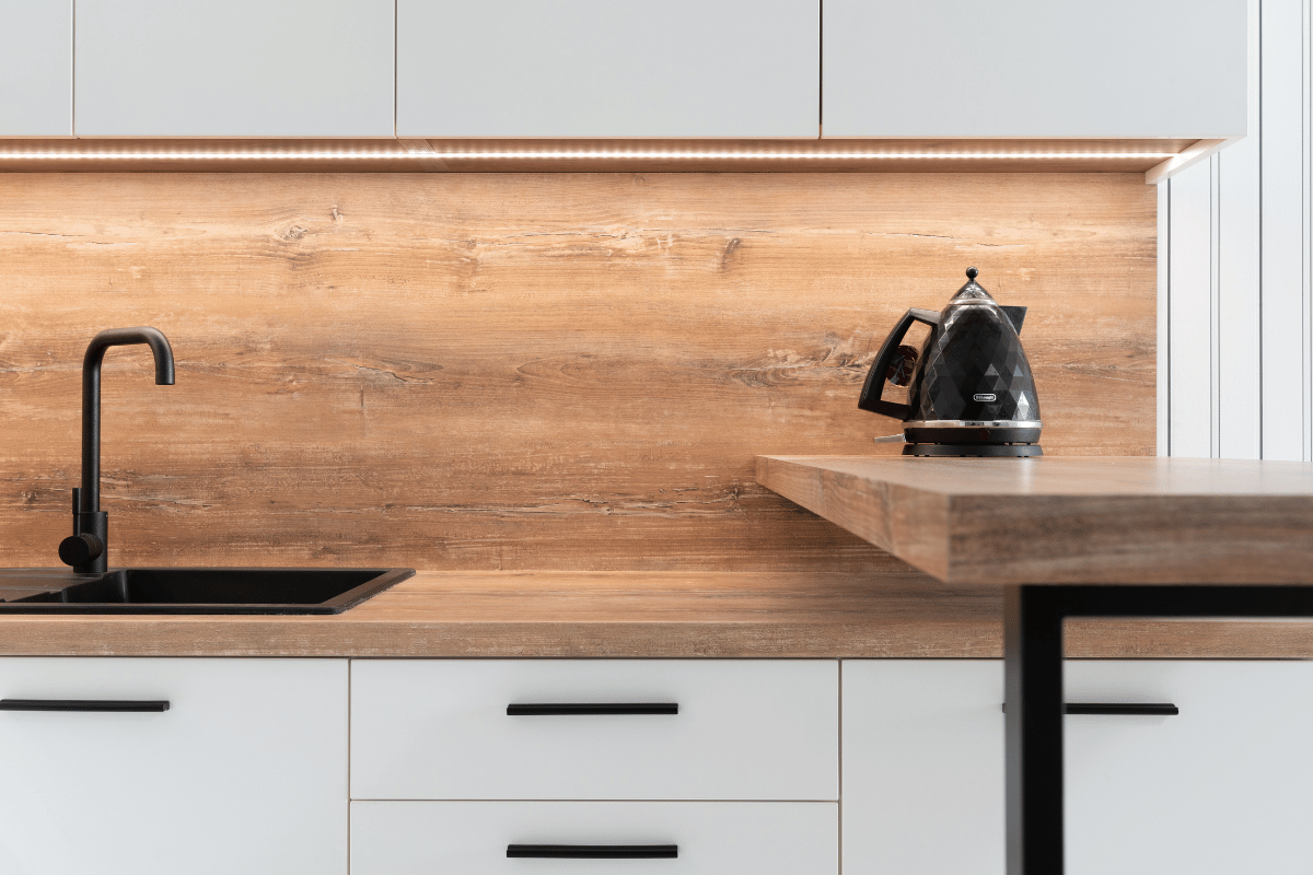 light kitchen cabinets for minimalist kitchen