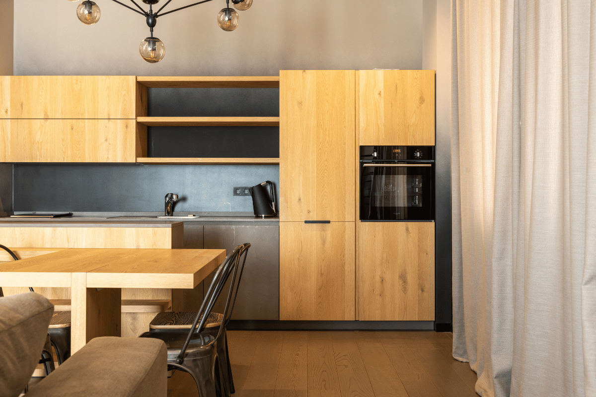 perfect grain match cabinet doors