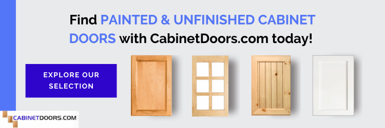 Reface with custom kitchen cabinets! 