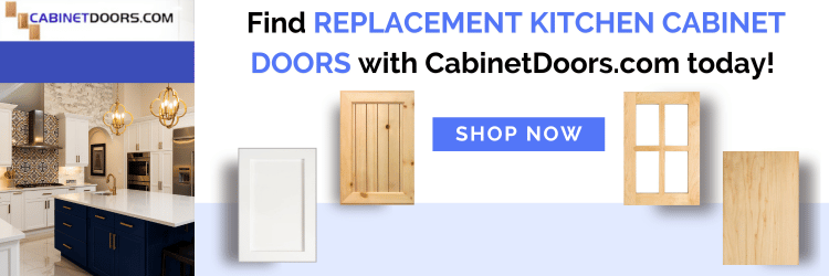 shop replacement cabinet doors with cabinetdoors.com today!