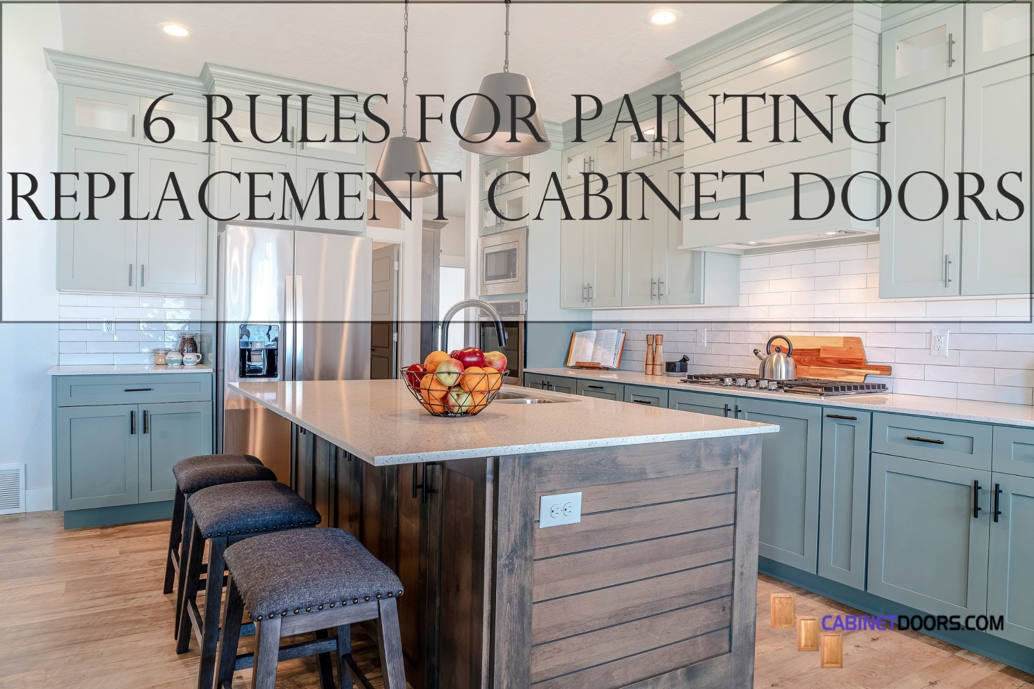 6 Rules For Painting Replacement Kitchen Cabinet Doors Cabinetdoors Com