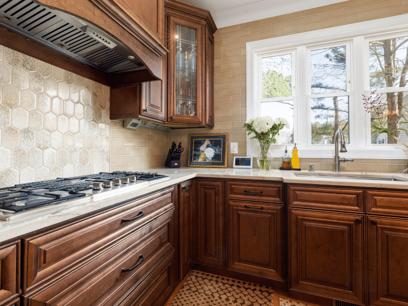 Rustic Kitchen Cabinet Door Design